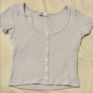 Hollister Button Up Top